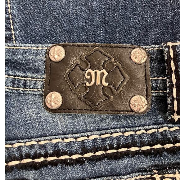 Miss Me Jeans Classic Mid-Rise Boot Cut Size 27 - Picture 6 of 7